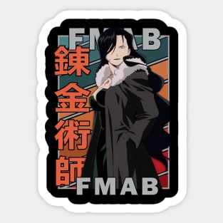 Lust Homunculus Fullmetal Alchemist Brotherhood Hagane No Renkinjutsushi Sticker